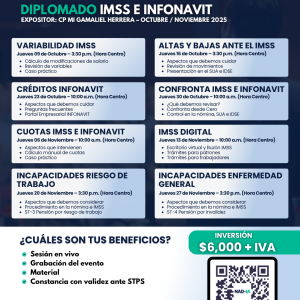 Diplomado imss e infonavit